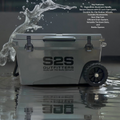 Wheeled Coolers 75QT Gray
