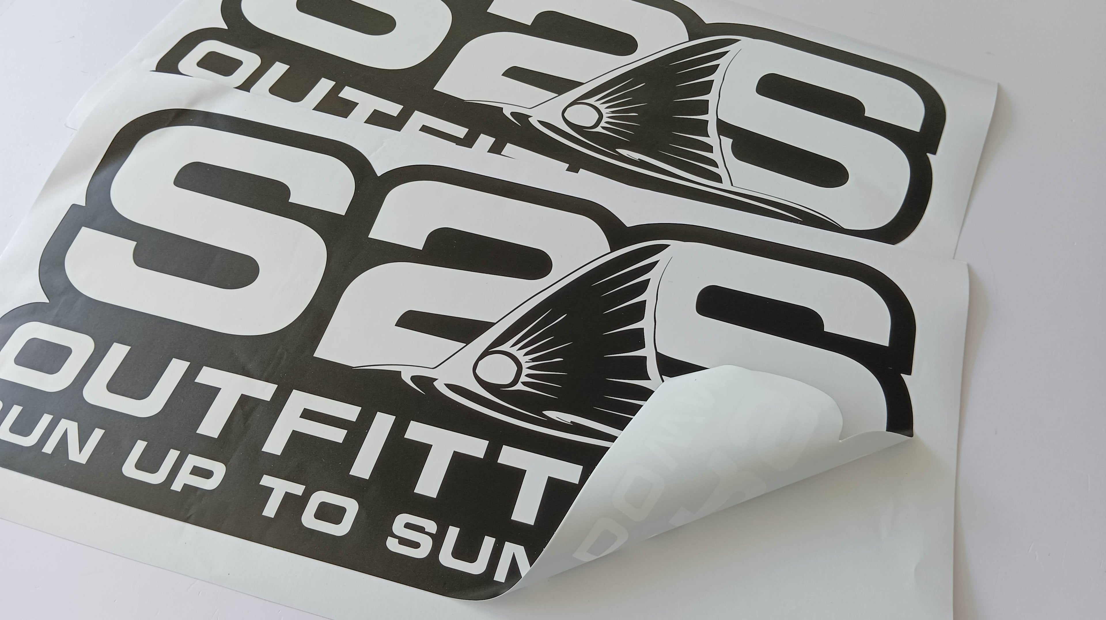 S2S Outfitters Redfish Tail Decal