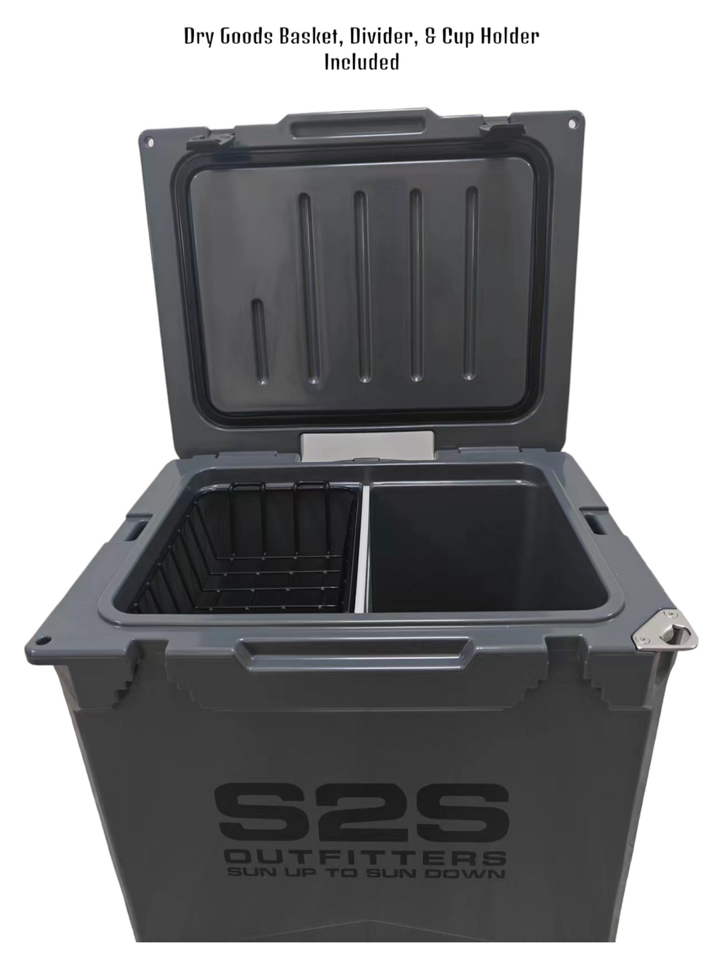 Wheeled Coolers 42QT Gray